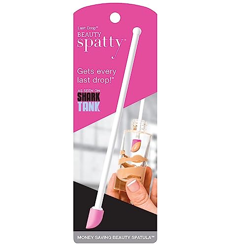 Spatty Last Drop Mini Makeup Spatula (Pink) - Shark Tank Mom Made - Versatile Beauty Tool
