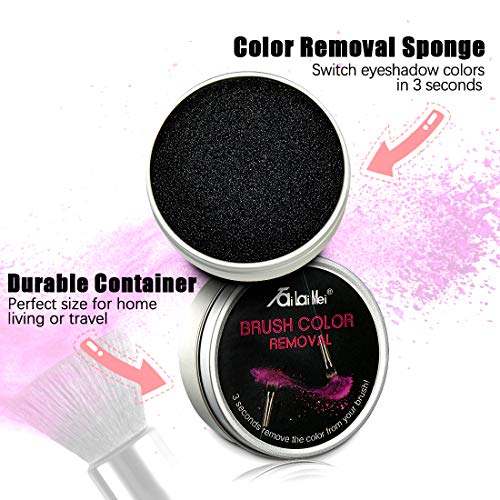 TailaiMei Color Removal Sponge: Instantly Clean Makeup Brushes