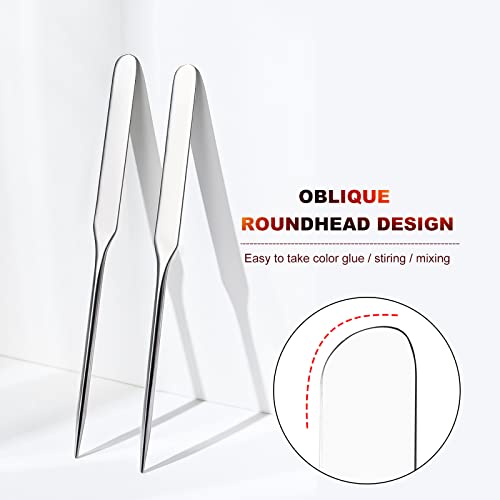 Makeup Palette Set with Stainless Steel Spatulas & Tools