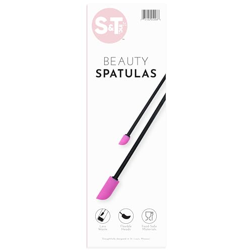 Large & Mini Silicone Spatula Set for Cosmetics