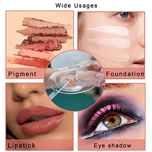 7-Well Acrylic Makeup Mixing Palette for Foundations and Pigments