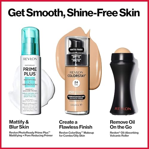 Revlon Face Roller: Oily Skin Control & Mini Massage