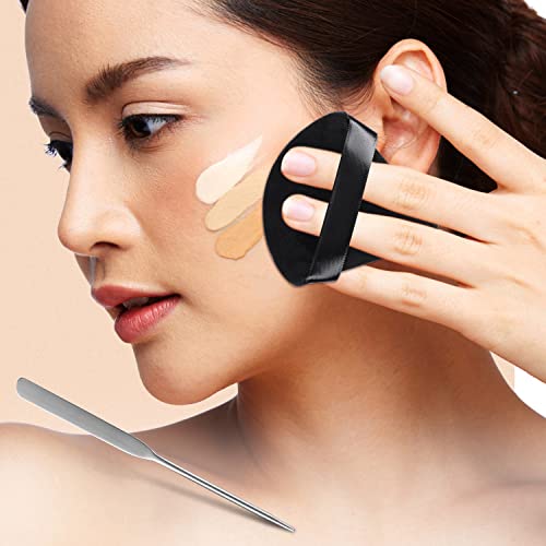 7-in-1 Makeup Spatula and Powder Puff Set