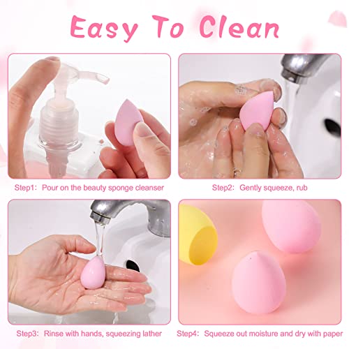 40pcs Mini Makeup Sponge Set in Multi Colors