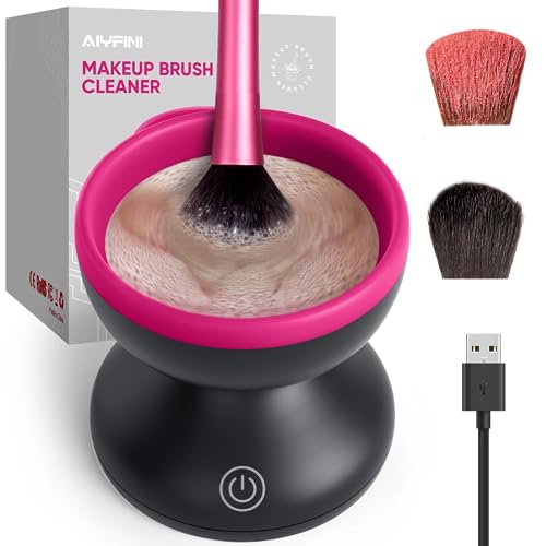 Alyfini Electric Makeup Brush Cleaner - Portable USB Tool