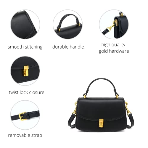 Black Shoulder Bag Crossbody Purse for Women, H211501
