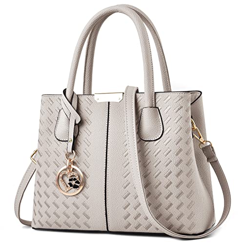 COCIFER Women's Fashion Leather Top Handle Satchel Bags