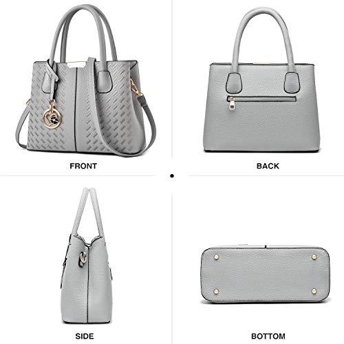 COCIFER Women's Fashion Leather Top Handle Satchel Bags