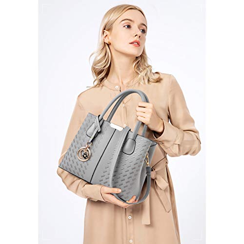 COCIFER Women's Fashion Leather Top Handle Satchel Bags