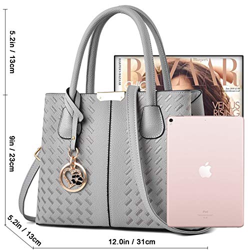 COCIFER Women's Fashion Leather Top Handle Satchel Bags