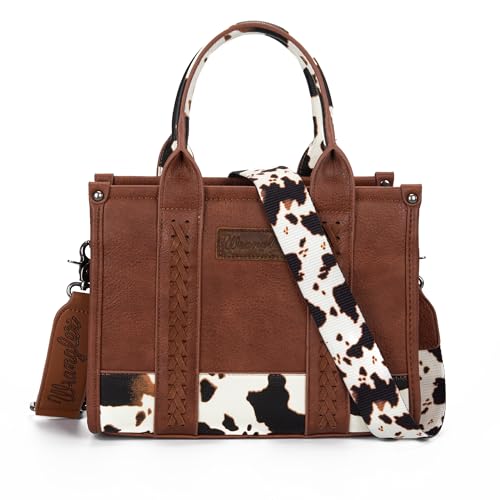 Vintage Wrangler Tote: Satchel Handbag with Detachable Strap