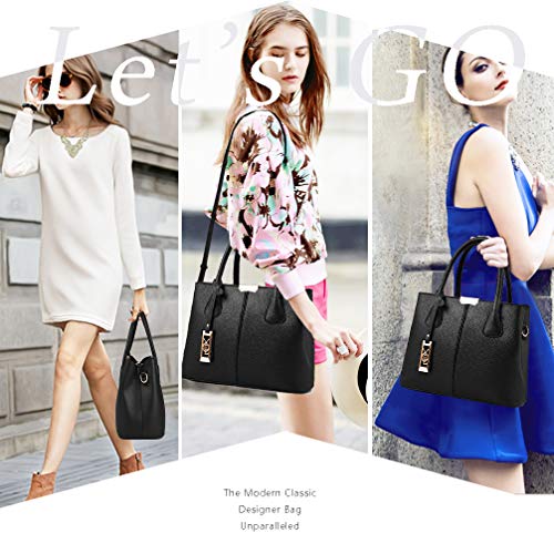 COCIFER Women's Fashion Leather Top Handle Satchel Bags