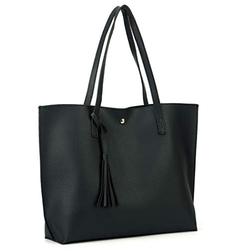 Nodykka Women Tote Bag Satchel Handbag PU Leather