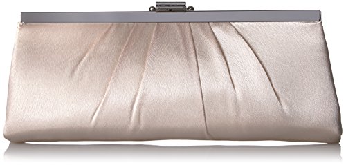Jessica McClintock Blaire Satin Frame Clutch Handbag