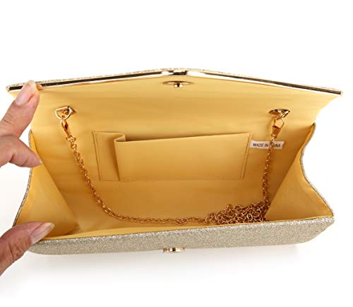 Nodykka Sparkling Clutch Purses Evening and Crossbody Bags