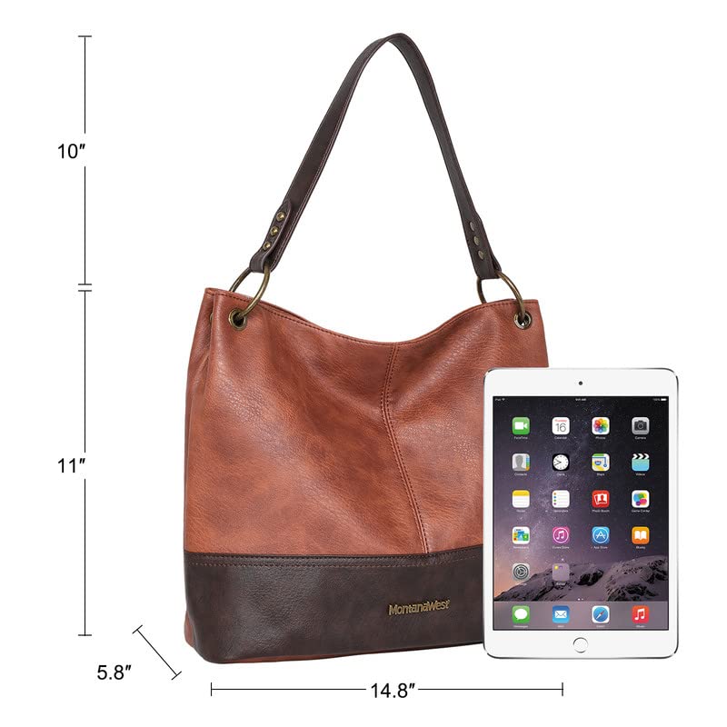 Montana West Women's Top Handle Shoulder Satchel Tote