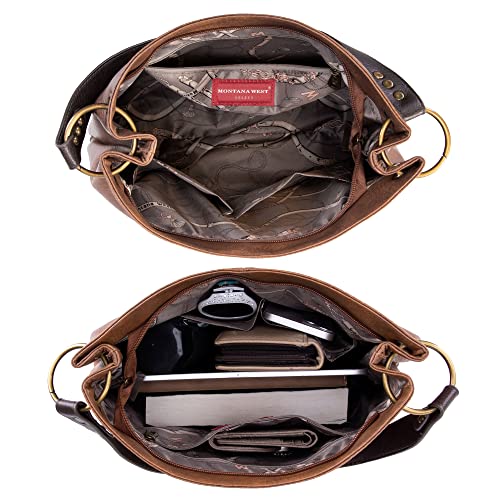 Montana West Women's Top Handle Shoulder Satchel Tote
