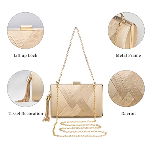 YAPAIOU Tassel Evening Clutch Bag for Women