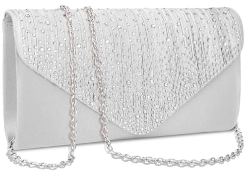 Rhinestone Evening Clutch Bag for Wedding Party
