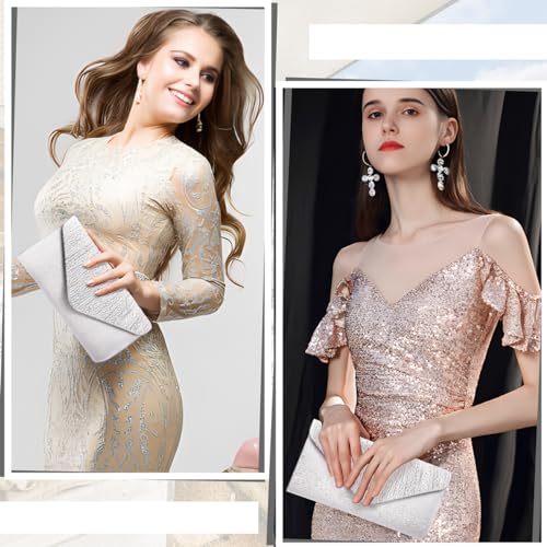 Rhinestone Evening Clutch Bag for Wedding Party