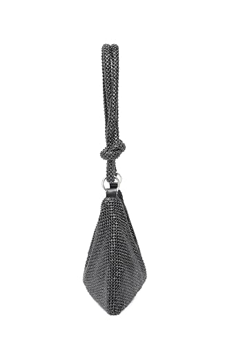 YUWITA Rhinestone Evening Bag Sparkly Mini Handbag