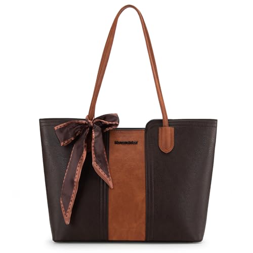 Montana West Women's Top Handle Oversized Shoulder Handbag