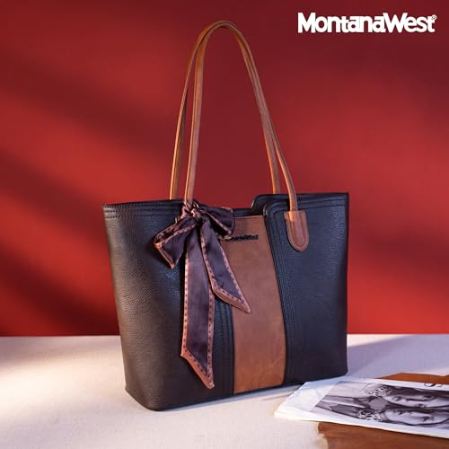Montana West Women's Top Handle Oversized Shoulder Handbag