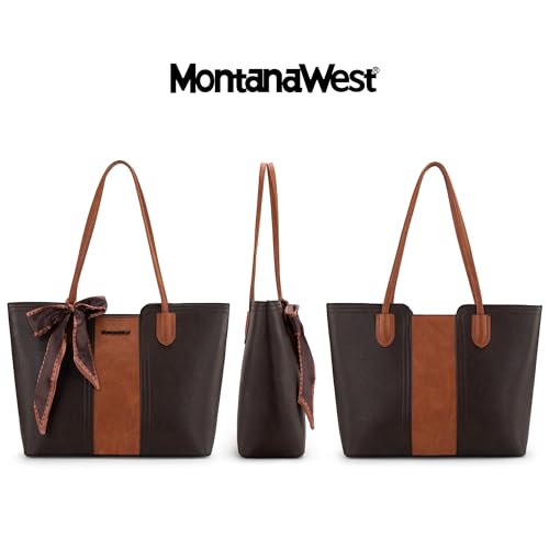 Montana West Women's Top Handle Oversized Shoulder Handbag