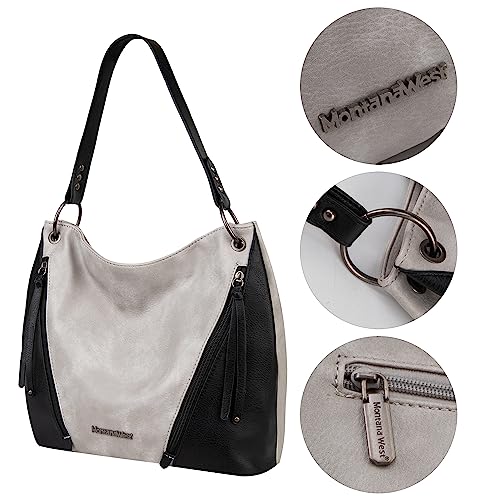 Elegant Montana West Leather Hobo Handbag for Women