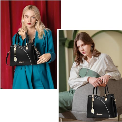 SiMYEER Top Handle Satchel Shoulder Bags for Ladies