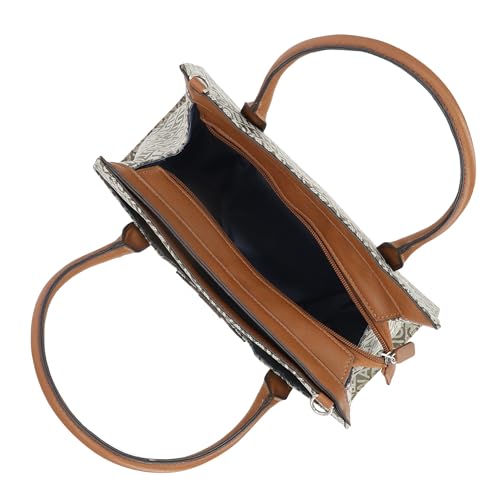 Nautica Womens Olive Satchel with Removable Crossbody Strap