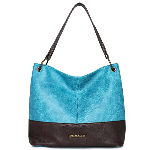 Montana West Women's Leather Hobo Bucket Shoulder Purse