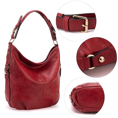 Montana West Bucket Bag Shoulder Handbag Women MWC-190RD