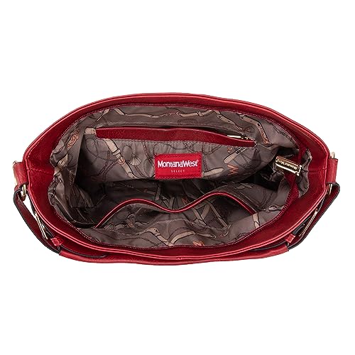 Montana West Bucket Bag Shoulder Handbag Women MWC-190RD