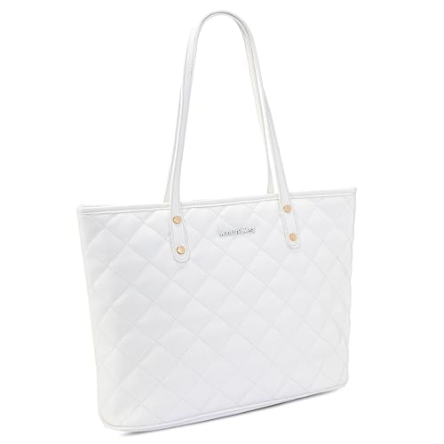 Quilted Montana West Women's Tote Shoulder Bag Large