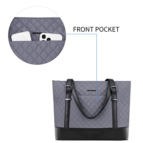 KROSER Laptop Tote Bag for Women - 15.6 Inch