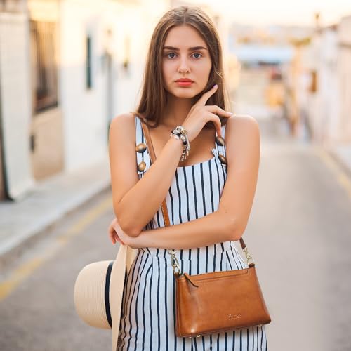 Kattee Leather Crossbody and Shoulder Purses for Women