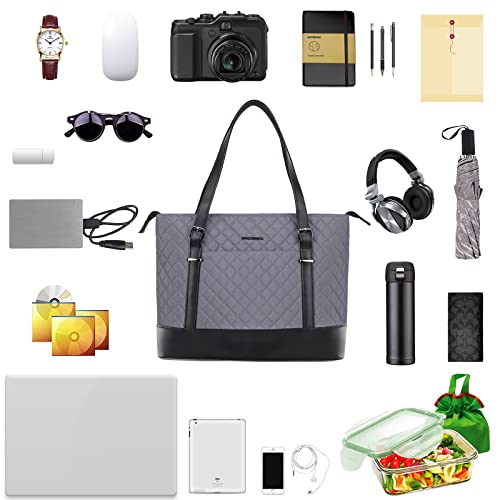 KROSER Laptop Tote Bag for Women - 15.6 Inch