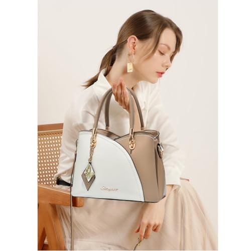 SiMYEER Top Handle Satchel Shoulder Tote Bag