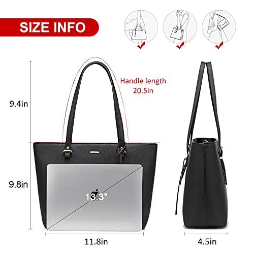 LOVEVOOK Women's Fashion Tote Top Handle Satchel Bag