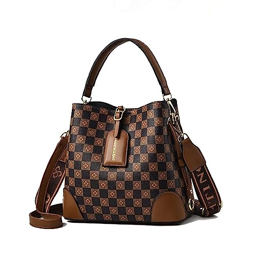 PHEVOS Women's Fashion Tote Bag in Coffee Color
