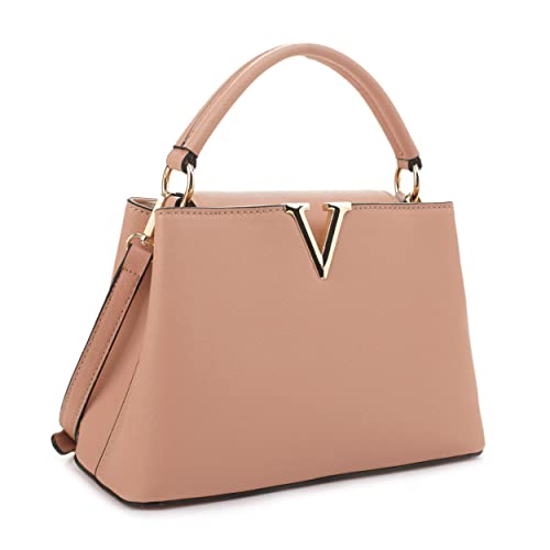 EVVE Women's Small Satchel Bag Fashion Crossbody Handbag