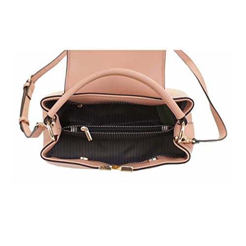 EVVE Women's Small Satchel Bag Fashion Crossbody Handbag