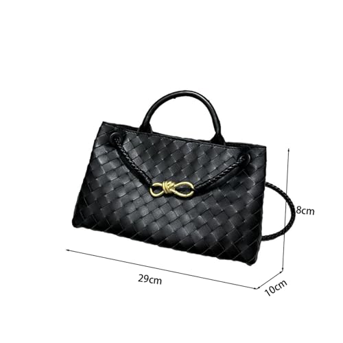 LYANYAN Genuine Leather Crossbody Satchel Purse for Women