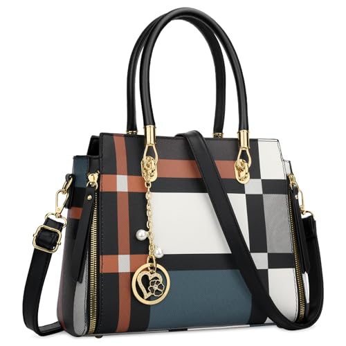 KKXIU Stylish Women's Vegan Leather Crossbody Bag