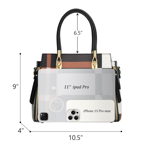 KKXIU Stylish Women's Vegan Leather Crossbody Bag