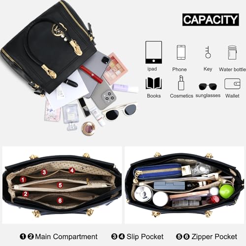 KKXIU Stylish Women's Vegan Leather Crossbody Bag