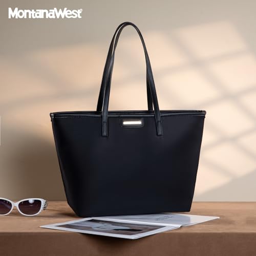 Montana West Waterproof Nylon Tote Handbag for Women