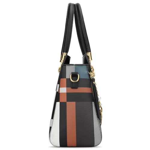 KKXIU Stylish Women's Vegan Leather Crossbody Bag