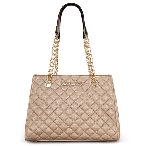 Montana West Women's Top Handle Shoulder Tote Handbag